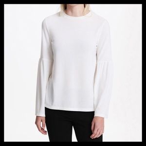 NWT Calvin Klein Bell Sleeve Top Size S
